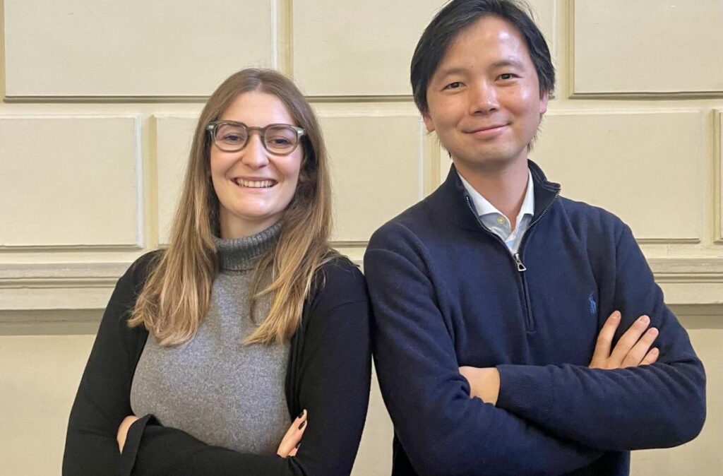 kuafu co-founders Federica Bellizio and Hanmin Cai